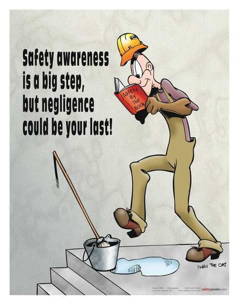 Safety Poster, Safety Awareness Is A, ENG
