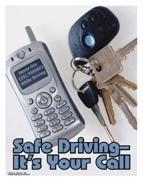 Safety Pstr, Safe Driving Its Your Cal, EN