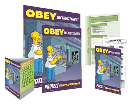 Simpsons Safe System Kit,obey Lockout,en
