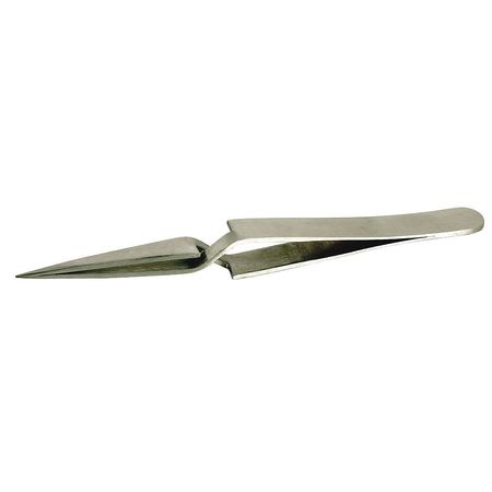 Tweezers,strong,4-1/2in,strong Pointed (