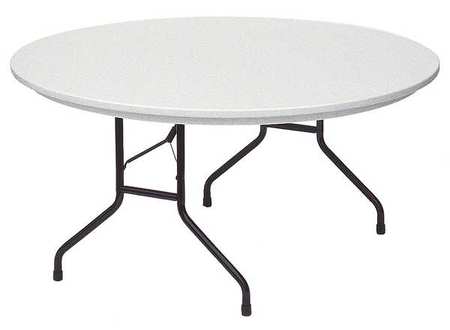 Folding Table,gray,29"h X 60"l X 60"w (