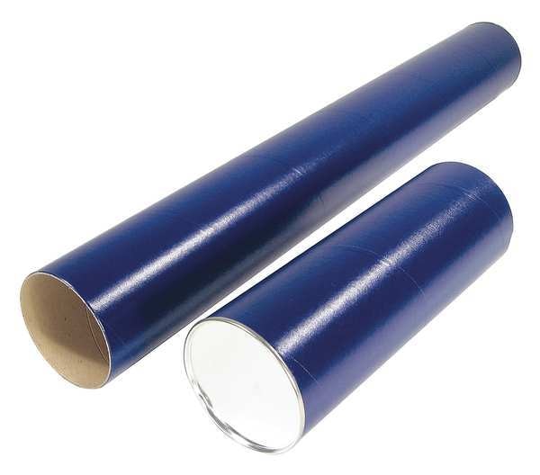 Mailing Tube,36inlx2in.dia,blue,pk50 (1
