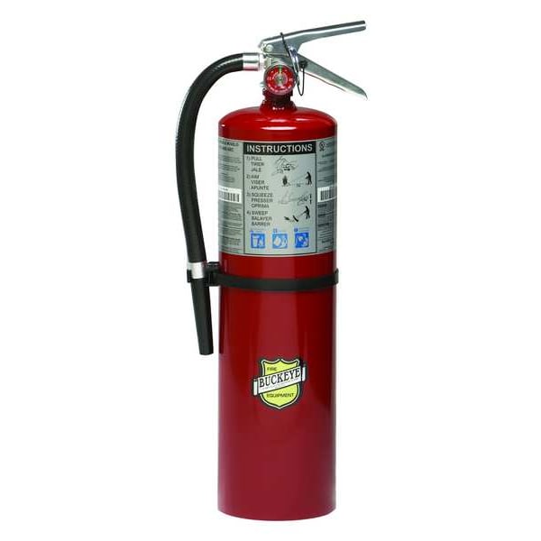 Fire Extinguisher, 4A:80B:C, Dry Chemical, 10 lb