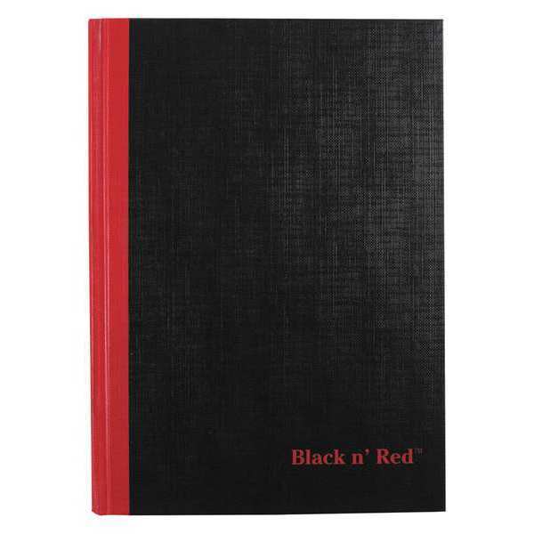 Notebook,8-1/4x5-7/8 In,black (1 Units I