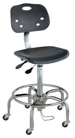 Ergo Chair,black,poly,static Control (1