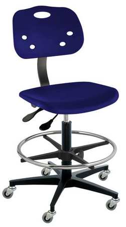 Ergonomic Chair,navy,poly (1 Units In Ea
