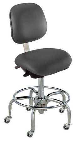 Ergo Chair,black,vinyl,class 10 (1 Units
