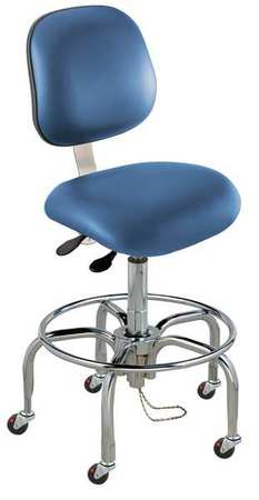 Chair,blue,vinyl,static Dissipative (1 U