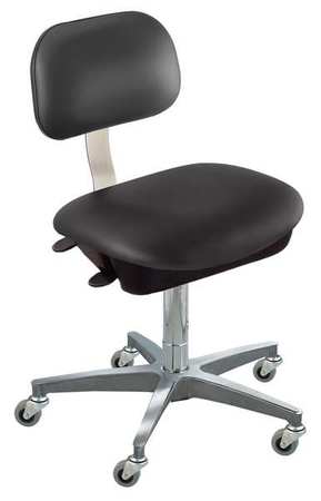 Ergo Chair,black,vinyl,class 10 (1 Units