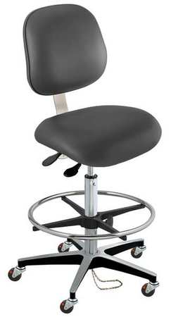 Chair,black,vinyl,static Dissipative (1
