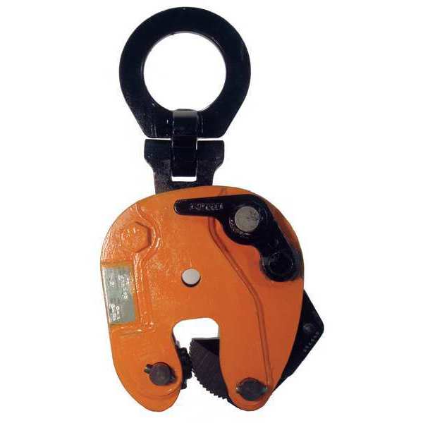 Plate Clamp, 4000 lb, Vertical, 0 to 1 In