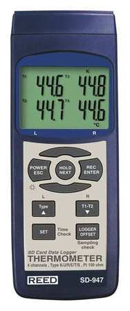 Tc Thermometer/data Logger,k,j,r,s,e,t (