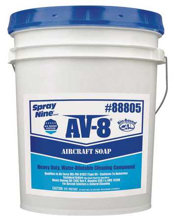 Aircraft Soap,5 Gal. Pail (1 Units In Ea