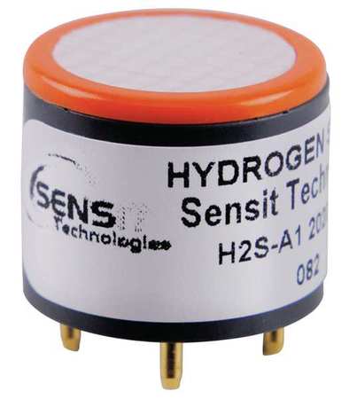 Replacement Sensor,h2s,0 To 100 Ppm (1 U