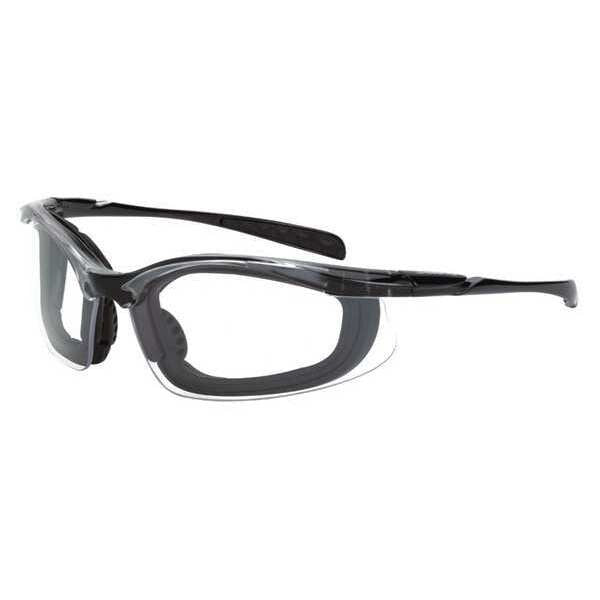 Safety Glasses, Wraparound Clear AF Polycarbonate Lens, Anti-Fog