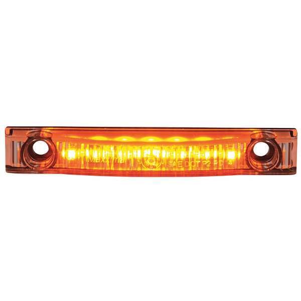 Clearance Marker Light, LED, 0.6In H, Clear