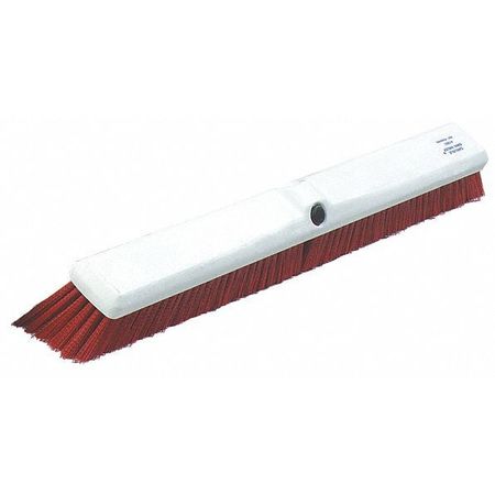 Push Broom W/handle,24",red (1 Units In