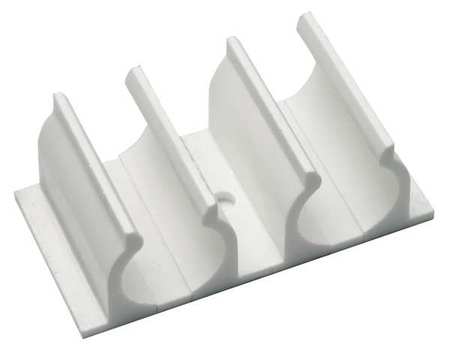 Pipe Clip,white,abs,clips (1 Units In Ea