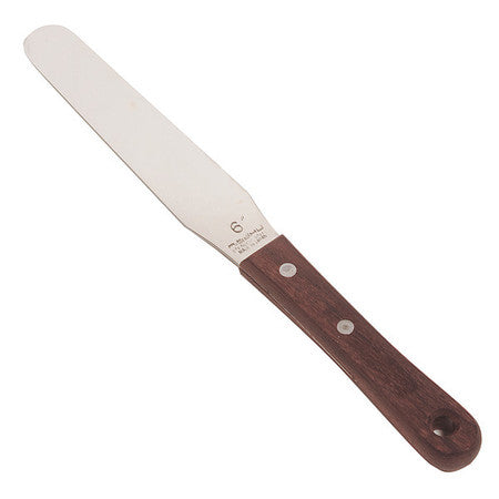 Spatula,wooden Handle,6" Blade (1 Units