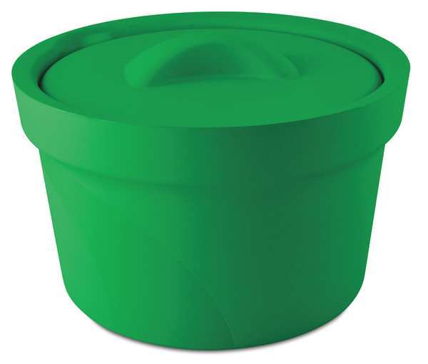 Ice Bucket with Lid, Green, 2.5L