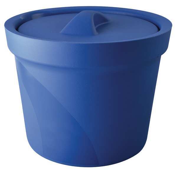 Ice Bucket with Lid, Blue, 4L