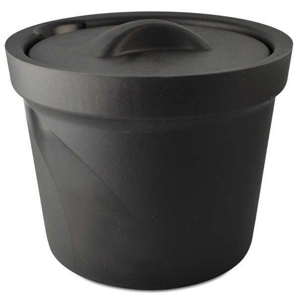 Ice Bucket with Lid, Black, 4L