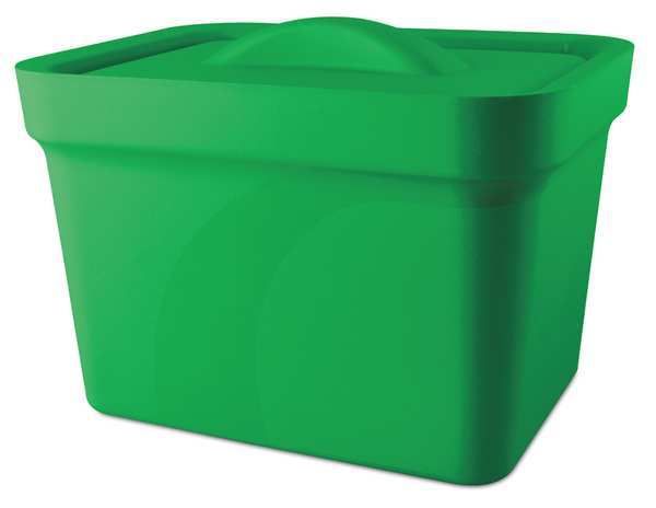 Ice Pan with Lid, Green, 4L
