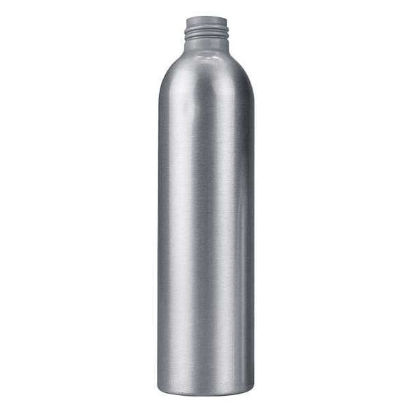 Aluminum Bottle, 2 oz., Silver, PK20