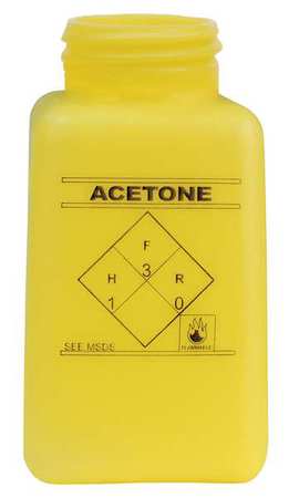Graduated Acetone Esd Bottle,6oz,wide (1