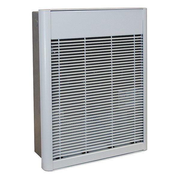 Recessed Electric Wall-Mount Heater, Recessed or Surface, 240/277V AC
