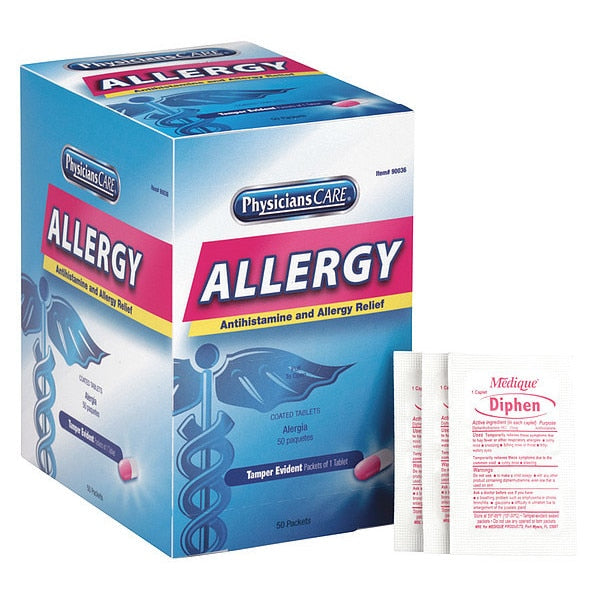 Allergy Relief, Tablet, 25mg, PK50
