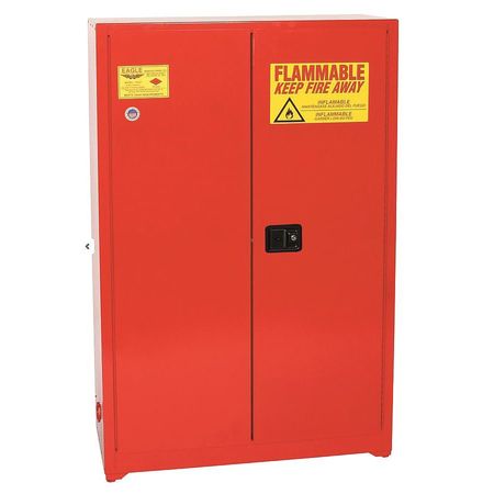 Flammable Safety Cabinet,45 Gal.,red (1