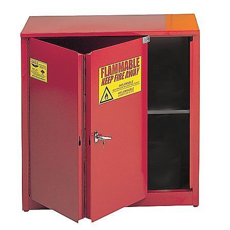 Flammable Safety Cabinet,30 Gal.,red (1