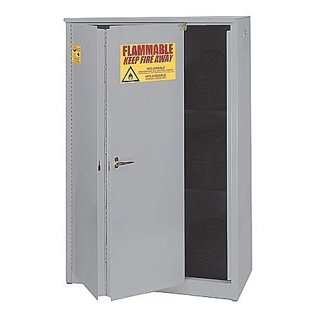 Flammable Safety Cabinet,45 Gal.,gray (1