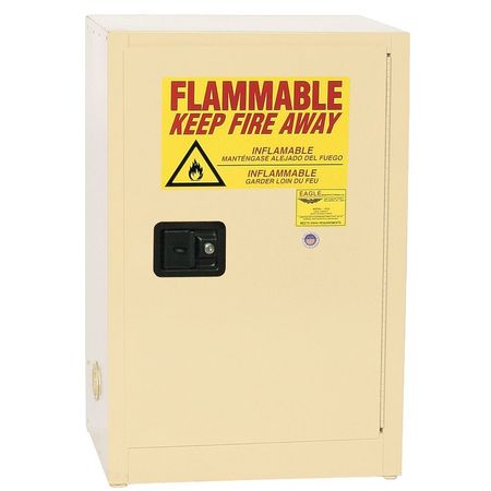 Flammable Safety Cabinet,12 Gal.,beige (