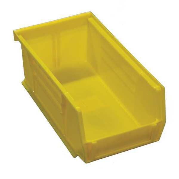 Small Bin,plastic,yellow,3" H. (2 Units
