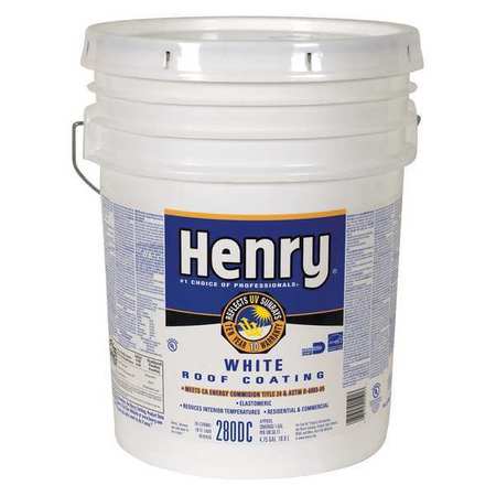 Protective Roof Coating, 4.75 Gal.,white