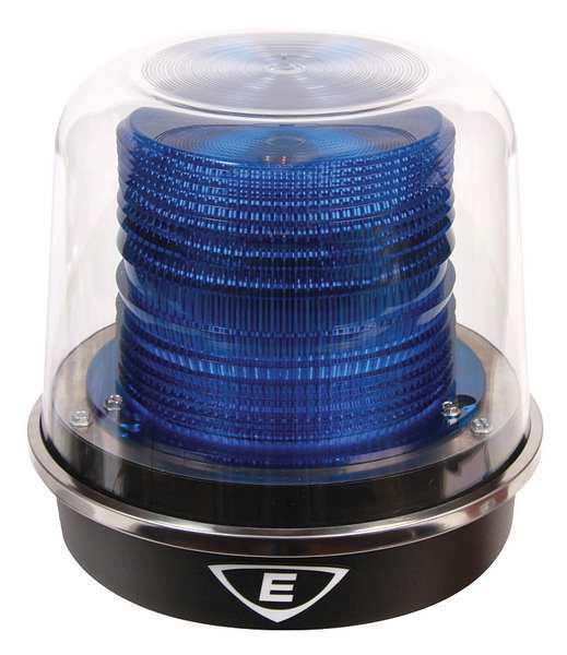Warning Light, LED, Blue, 12VDC, 24VACDC