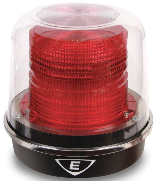 Warning Light, LED, Red, 12VDC, 24VACDC