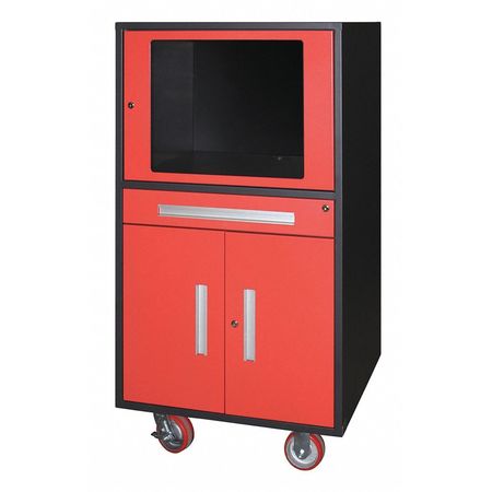 Computer Cabinet,57" Overall Height (1 U