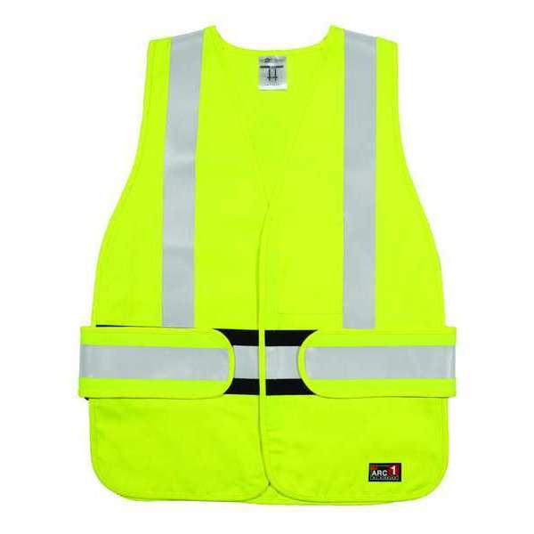 High Visibility Vest, Yellw/Grn, Universal