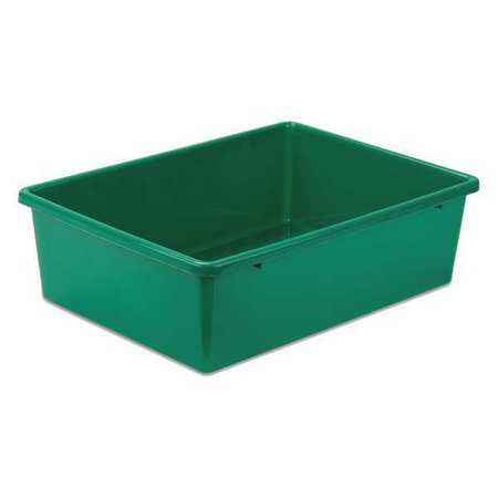 Plastic Bin,large,green,16.25x11.75x5 (1