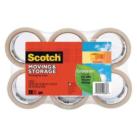 Packaging Tape,recycled,pk6 (1 Units In