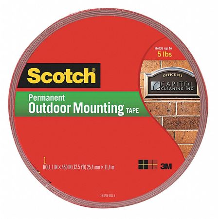 Mounting Tape,outdoor,1 X 450 In. (1 Uni
