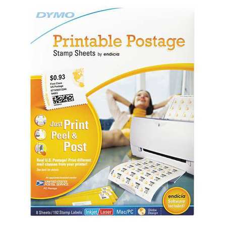 Printable Postage Labels,white,pk192 (1