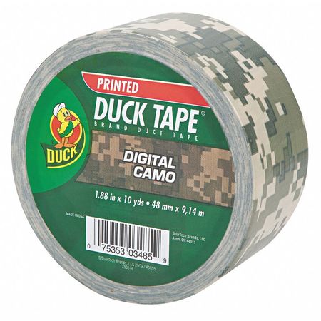 Duct Tape,1.88 In.x10 Yd.,camo (1 Units