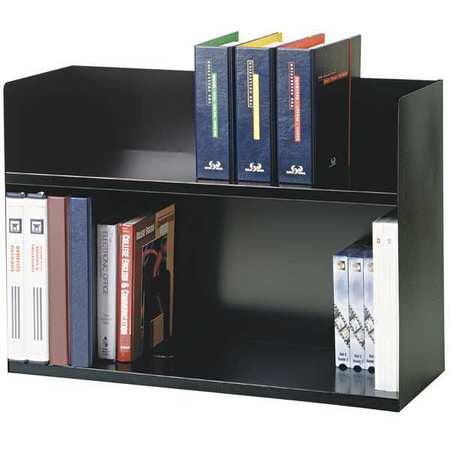 Bookcase,steel,two Tier,black (1 Units I