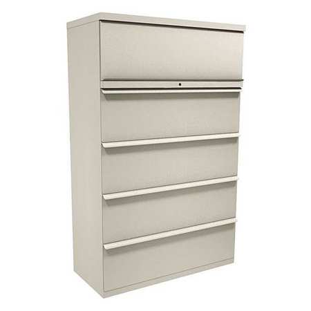 Five Drawer Lateral File,36x19x66