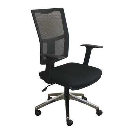 Task Mesh Chair,black/chrome (1 Units In