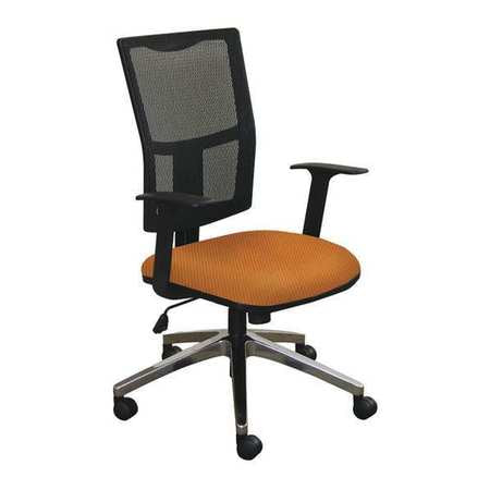 Task Mesh Chair,orange/chrome (1 Units I